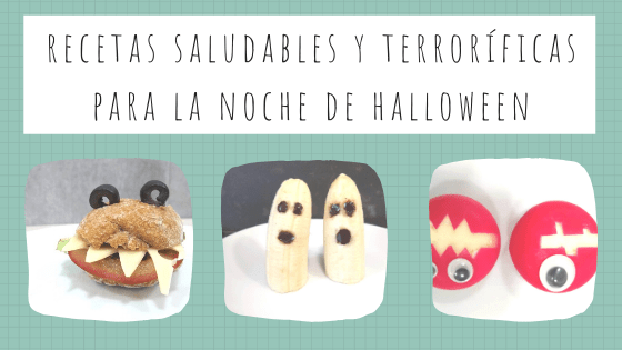 RECETAS SALUDABLES NIÑOS HALLOWEEN